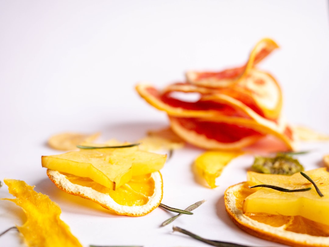 sliced citrus fruit — chen pi aged tangerine peel used in er chen tang for phlegm and nausea