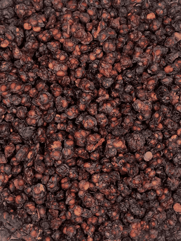 Schisandra chinensis berries, the astringent third herb in Sheng Mai San