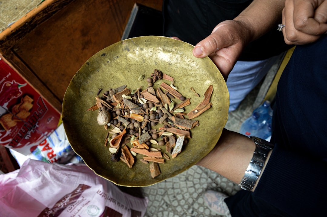 Dried herbal root in a bowl, prepared for decoction or tincturing