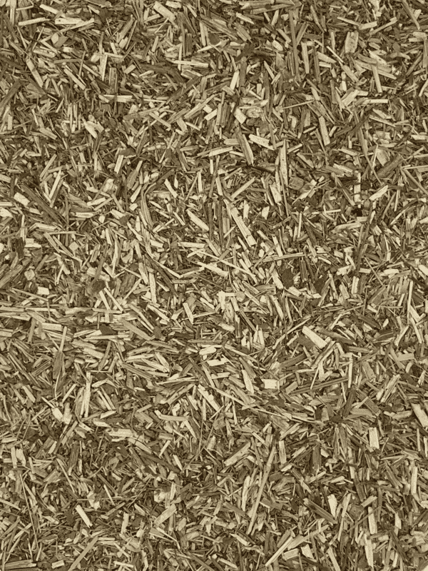 Close-up of dried eyebright herb, Euphrasia officinalis, cut for tea