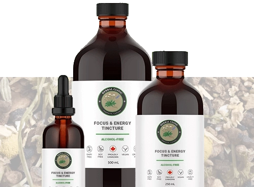 Herbal Clinic: focus energy banner 1 mob opt