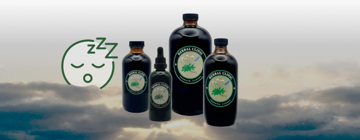 Herbal Clinic: valerian sleep bundle banner 2 tab